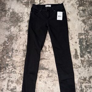 Free People Black Skinny Jeans